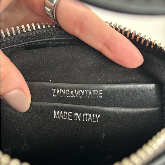 Zadig & Voltaire | Le Cecilia XS Patchwork & Stud Handbag - Picture 8 of 9